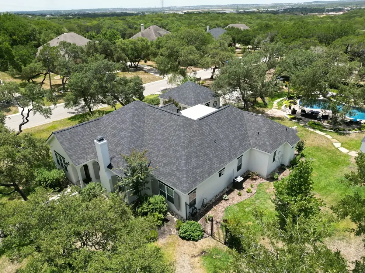 Roofing crew at work on a Central Texas home